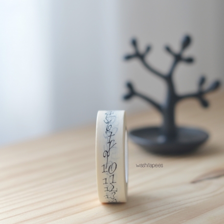 Masking tape Classiky Jeden Tag Calligraphy