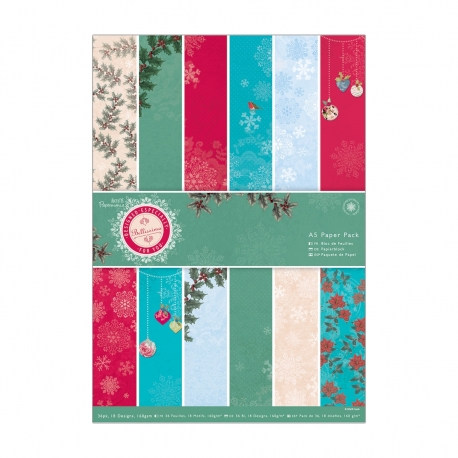 Pack papel A5 Bellissima Christmas
