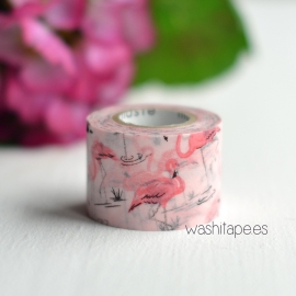MASTE masking tape mini Flamingo