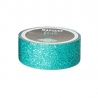Marquee Washi Turquese Glitter 
