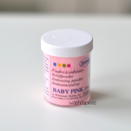 Polvo embossing Baby Pink